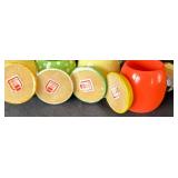 K - Vintage Erzgebirge Napkin Rings - Set of 4 East German Folk-Art Figures