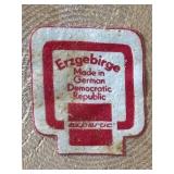 K - Vintage Erzgebirge Napkin Rings - Set of 4 East German Folk-Art Figures