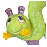 K - Whimsical Worm Ceramic Decor