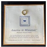 K - America in Miniature - Sculpture Garden, Minneapolis Miniature Framed Print