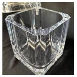K - Vintage Lucite Ice Bucket