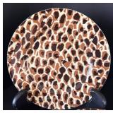 K - Seven Fitz & Floyd Leopard Print Plates