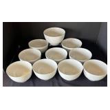 K - Ten Emeril by Wedgwood White Porcelain Bowls