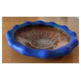 DR - Gorgeous Signed Pottery Console Bowl