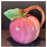 K - Pottery Barn Plum Pitcher and Fitz & Floyd Dish