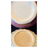 K - Pottery Barn Plum Pitcher and Fitz & Floyd Dish