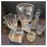 K - Collection of Crystal and Glass Vases