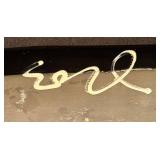 K - Vibrant Striped Serving Platter