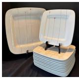 P - Line by Fapor Dinner Plates and Platter