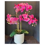 P - Faux Phalaenopsis Orchid Plant