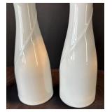 K - Two Dansk Dove Candle Holders