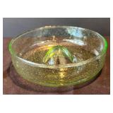 K - Hand Blown Glass Citrus Juicer - Controlled Bubble Design