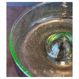 K - Hand Blown Glass Citrus Juicer - Controlled Bubble Design