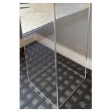 DR - Lucite - Clear Acrylic Pedestal