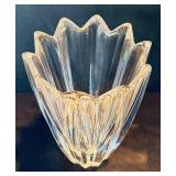 K - Orrefors Fleur Crystal Vase by Jan Johansson