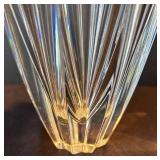 K - Orrefors Fleur Crystal Vase by Jan Johansson