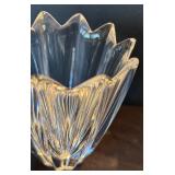 K - Orrefors Fleur Crystal Vase by Jan Johansson