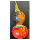 P - Gourd Folk Art