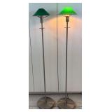 DR - Pair of Holtkoetter Leuchten Floor Lamps