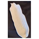 K - Four Molde Square Plates  & USA Pottery Corn Dishes