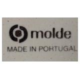 K - Four Molde Square Plates  & USA Pottery Corn Dishes