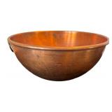 P - Vintage Copper Nesting Bowls - Set of 3 Round-Bottom