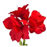 P - Faux Florals - Red Flower