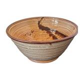 P - Studio Stoneware Pottery Bowl