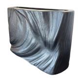 P - Rosenthal Studio-Line Vase - Porcelaine Noire