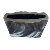 P - Rosenthal Studio-Line Vase - Porcelaine Noire