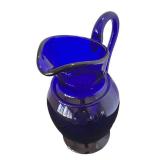 P - Metropolitan Museum of Art Cobalt Blue Glass Pitcher