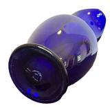 P - Metropolitan Museum of Art Cobalt Blue Glass Pitcher