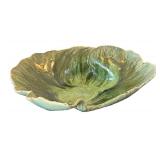 P - "Rhubarb" Large Signed Pottery Bowl