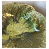 P - "Rhubarb" Large Signed Pottery Bowl