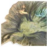 P - "Rhubarb" Large Signed Pottery Bowl