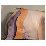 LR - Jerry Ott Two-Piece Painted Metal Abstract Art