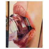 LR - Jerry Ott Two-Piece Painted Metal Abstract Art