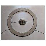 UL - Robert Lazzarini Large Signed Brutalist Metal Wall Hanging