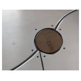 UL - Robert Lazzarini Large Signed Brutalist Metal Wall Hanging