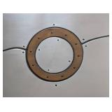 UL - Robert Lazzarini Large Signed Brutalist Metal Wall Hanging