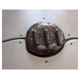 UL - Robert Lazzarini Large Signed Brutalist Metal Wall Hanging