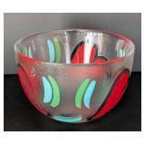 UL - Kosta Boda Ulrica Hand Painted Heart Bowl