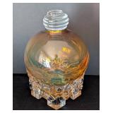 UL - Michael J. Mikula Art Glass Bottle,  Signed Base