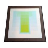 LB - Karl Gerstner Color Sounds Serigraph - 69/175 (Framed)