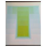 LB - Karl Gerstner Color Sounds Serigraph - 69/175 (Framed)