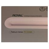 UL - Royal Platinum PX1000MX 10-Sheet Crosscut Shredder