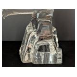 UL - Art Glass Angel Fish Sculpture