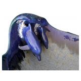 UL - Doug Wylie Dolphin Accent Pedestal Bowl - Very Large Ceramic Pedestal Bowl