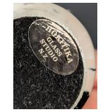 UL - Hokitika Glass Studio Penguin Figurine