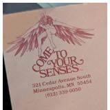 K - Feather Choker Necklace with Black Fringe & Brown-Orange Feathers